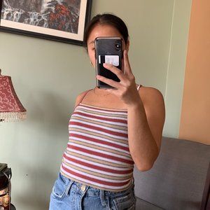 Brandy Melville Striped Tank Top